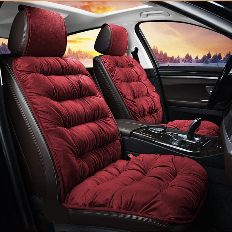 Cushioned Car Seat Cover, Ultra-Comfort Padded Front Seat Protector for Long Drives-Ridorn