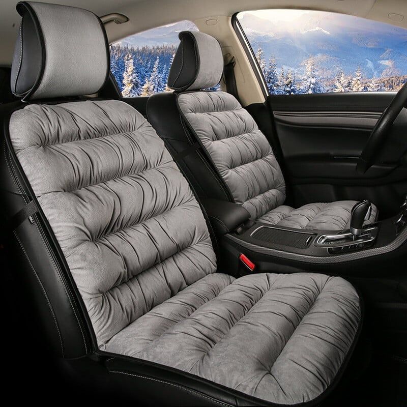 Cushioned Car Seat Cover, Ultra-Comfort Padded Front Seat Protector for Long Drives-Ridorn