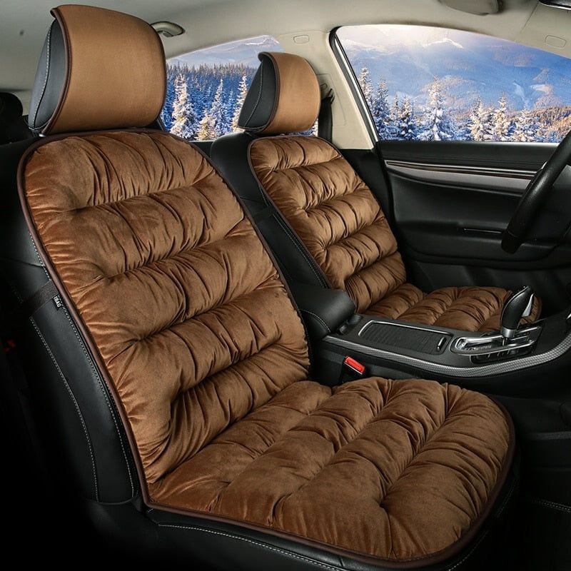 Cushioned Car Seat Cover, Ultra-Comfort Padded Front Seat Protector for Long Drives-Ridorn