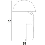 Daelana Hills Table Lamp-Table Lamp-Ridorn