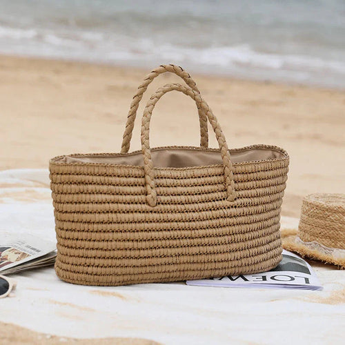 Daelhaven Woven Summer Beach Bag-BAG-Ridorn