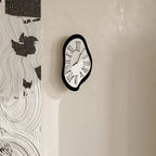 Dali-Inspired Surrealistic Wall Clock with Roman Numerals | Ridorn-Clocks-Ridorn