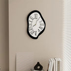 Dali-Inspired Surrealistic Wall Clock with Roman Numerals | Ridorn-Clocks-Ridorn