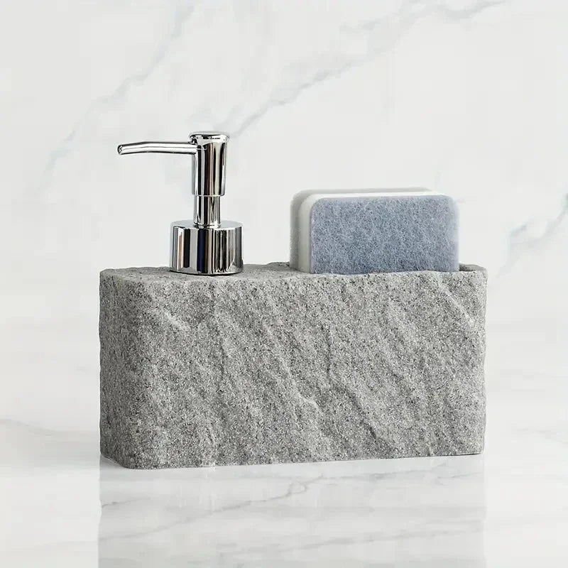 Daxan Soap Dispenser with Sponge Holder-Bathroom Accessories-Ridorn