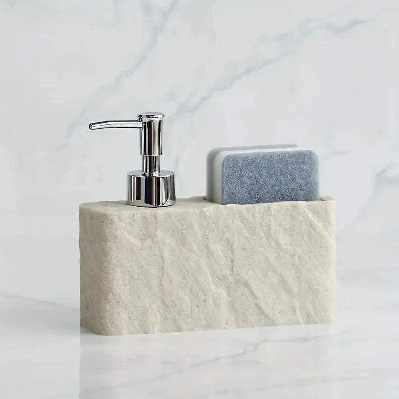 Daxan Soap Dispenser with Sponge Holder-Bathroom Accessories-Ridorn