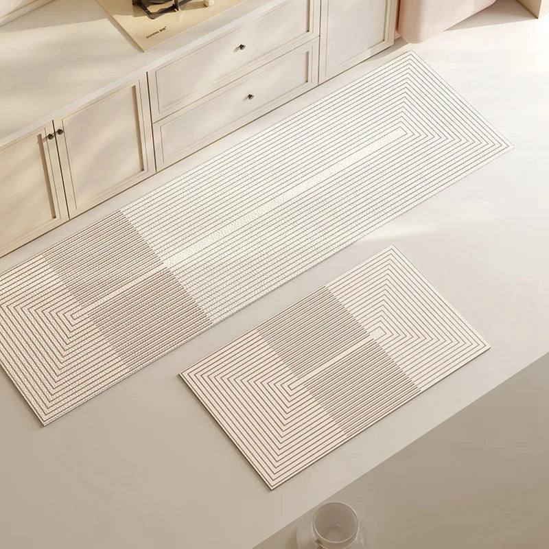 Diatomite Bath Mat, Super Absorbent Non-Slip Stone Mat for Bathroom & Kitchen, Washable-Ridorn