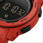 Digital Pedometer Watch, Waterproof Sports Wristwatch with Step Counter-Ridorn