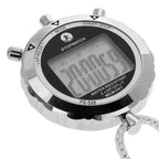 Digital Sports Stopwatch, Handheld LCD Chronograph Timer with Strap-Ridorn