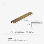 Dorhurst Lip Pull Handle-Cabinet Handle-Ridorn