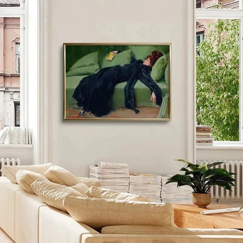 Doron Woman Mago By Ramon Casas Elowenino Clarhaven-Wall Art-Ridorn