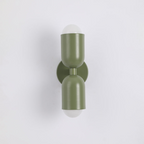 Double Headed Colorful Wall Lamp | Modern Art Inspired Accent Light | Ridorn