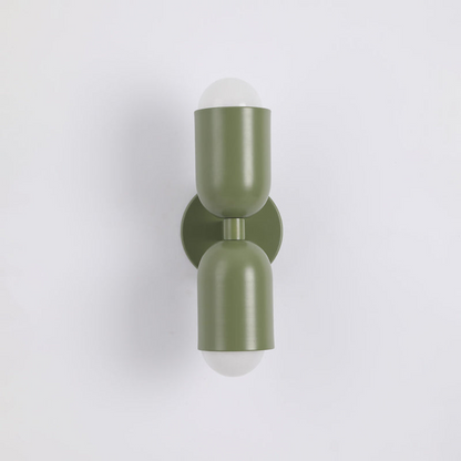 Double Headed Colorful Wall Lamp | Modern Art Inspired Accent Light | Ridorn