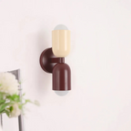 Double Headed Colorful Wall Lamp | Modern Art Inspired Accent Light | Ridorn