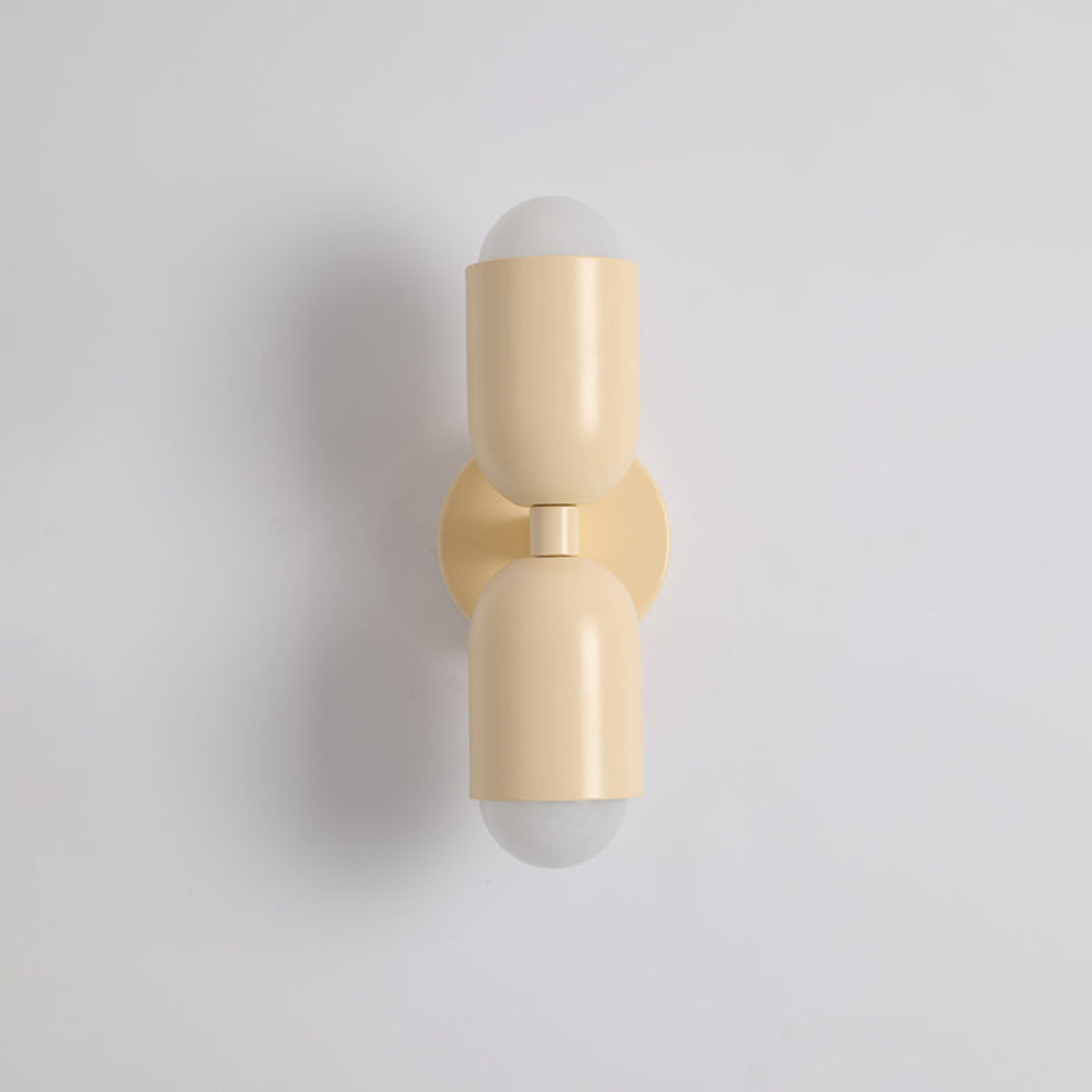 Double Headed Colorful Wall Lamp | Modern Art Inspired Accent Light | Ridorn