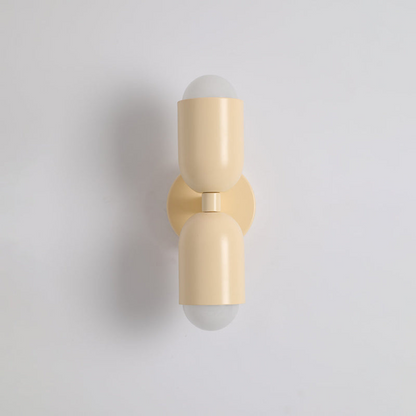 Double Headed Colorful Wall Lamp | Modern Art Inspired Accent Light | Ridorn