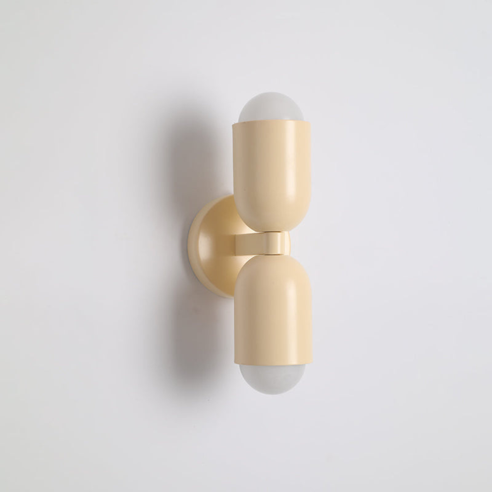 Double Headed Colorful Wall Lamp | Modern Art Inspired Accent Light | Ridorn