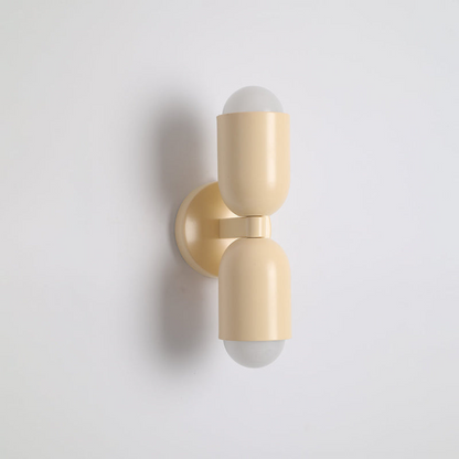 Double Headed Colorful Wall Lamp | Modern Art Inspired Accent Light | Ridorn