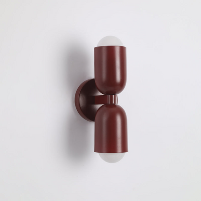 Double Headed Colorful Wall Lamp | Modern Art Inspired Accent Light | Ridorn