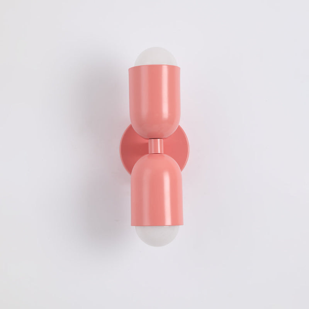 Double Headed Colorful Wall Lamp | Modern Art Inspired Accent Light | Ridorn