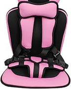 Portable Child Car Booster Seat, Foldable Lightweight Travel Booster for Toddlers