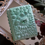 Dragon Eye 3D Journal, Handmade Resin Embossed Notebook with Engraved Cover-Ridorn