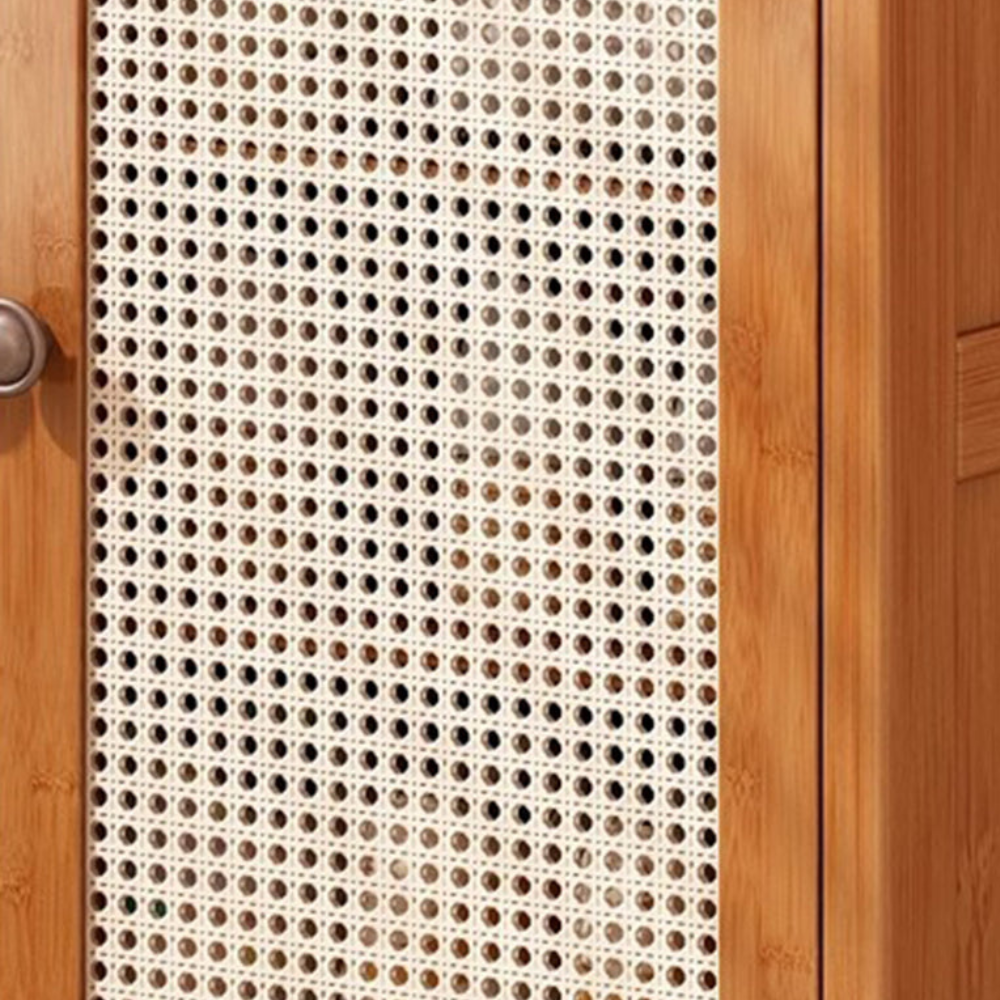 Eco-Friendly Bamboo Multi-Tier Shoe Storage Cabinet, 6-8 | Ridorn-Shoe Storage Cabinets-Ridorn