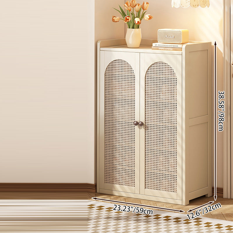 Eco-Friendly Bamboo Multi-Tier Shoe Storage Cabinet, 6-8 | Ridorn-Shoe Storage Cabinets-Ridorn