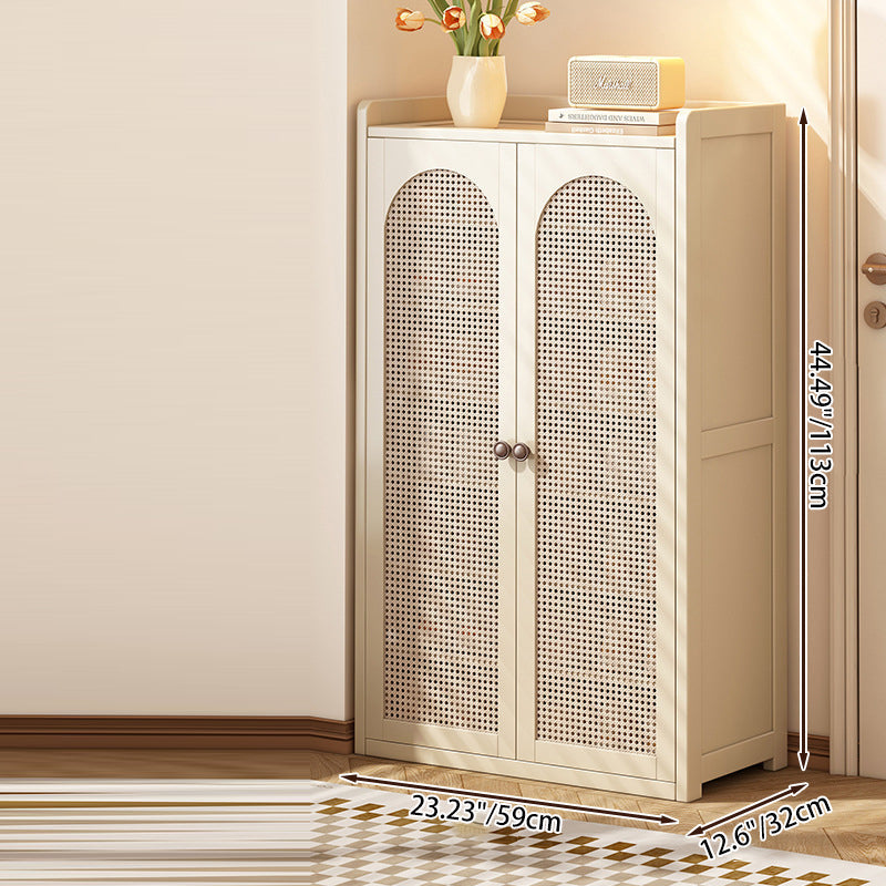 Eco-Friendly Bamboo Multi-Tier Shoe Storage Cabinet, 6-8 | Ridorn-Shoe Storage Cabinets-Ridorn