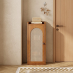 Eco-Friendly Bamboo Multi-Tier Shoe Storage Cabinet, 6-8 | Ridorn-Shoe Storage Cabinets-Ridorn