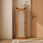 Eco-Friendly Bamboo Multi-Tier Shoe Storage Cabinet, 6-8 | Ridorn-Shoe Storage Cabinets-Ridorn