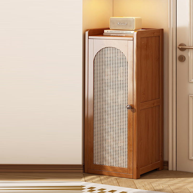 Eco-Friendly Bamboo Multi-Tier Shoe Storage Cabinet, 6-8 | Ridorn-Shoe Storage Cabinets-Ridorn