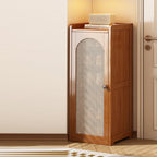 Eco-Friendly Bamboo Multi-Tier Shoe Storage Cabinet, 6-8 | Ridorn-Shoe Storage Cabinets-Ridorn