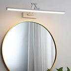 Modern Linear LED Vanity Wall Lamp | Sleek Mirror Front Light | Ridorn