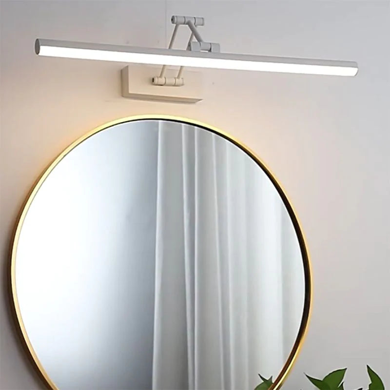 Modern Linear LED Vanity Wall Lamp | Sleek Mirror Front Light | Ridorn