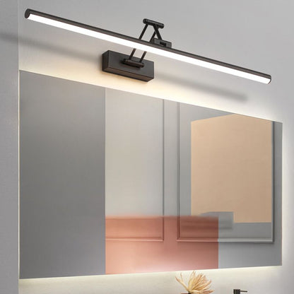 Modern Linear LED Vanity Wall Lamp | Sleek Mirror Front Light | Ridorn