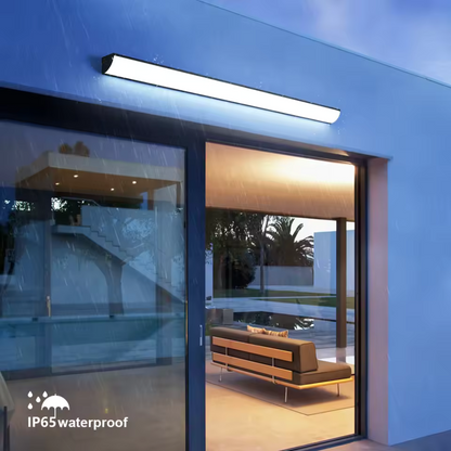 Outdoor Wall Light in Modern Slim Design | Waterproof LED Fixture for Patio & Entrance | Ridorn