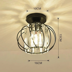 Elegant Crystal Ceiling Light for Modern Interiors | Ridorn-Ceiling Lights-Ridorn