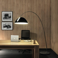 Elegant Curved Floor Lamp | Modern Arched Standing Light | Ridorn-Lamps-Ridorn