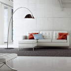 Elegant Curved Floor Lamp | Modern Arched Standing Light | Ridorn-Lamps-Ridorn