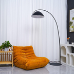 Elegant Curved Floor Lamp | Modern Arched Standing Light | Ridorn-Lamps-Ridorn