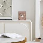 Elegant Natural Wood Table Clock with Clear Numerals | Ridorn-Table Clocks-Ridorn