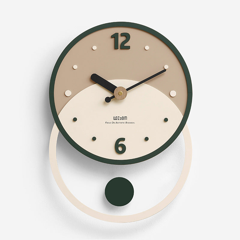 Elegant Nordic Minimalist Wall Clock for Home Decor | Ridorn-Clocks-Ridorn