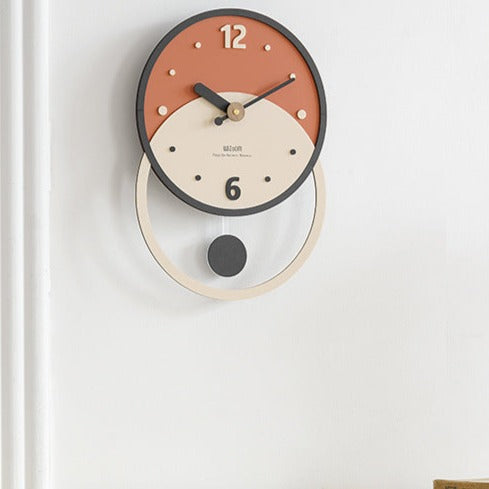 Elegant Nordic Minimalist Wall Clock for Home Decor | Ridorn-Clocks-Ridorn