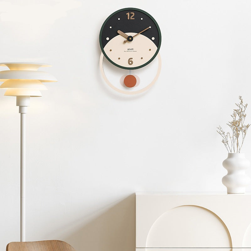Elegant Nordic Minimalist Wall Clock for Home Decor | Ridorn-Clocks-Ridorn