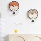 Elegant Nordic Minimalist Wall Clock for Home Decor | Ridorn-Clocks-Ridorn