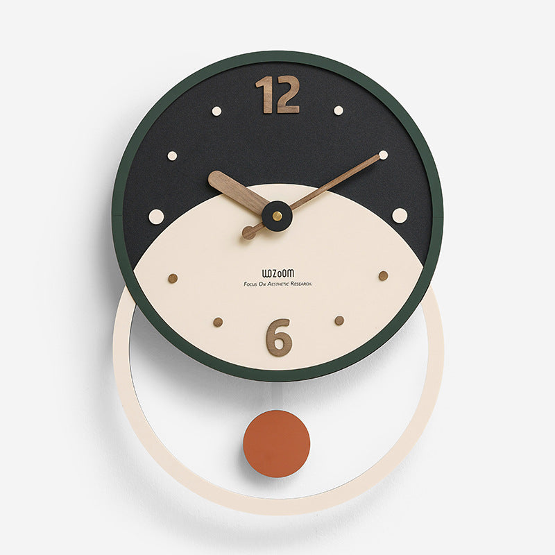 Elegant Nordic Minimalist Wall Clock for Home Decor | Ridorn-Clocks-Ridorn