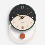 Elegant Nordic Minimalist Wall Clock for Home Decor | Ridorn-Clocks-Ridorn