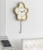 Elegant Silent Pendulum Wall Clock for Home Decor | Ridorn-Clocks-Ridorn