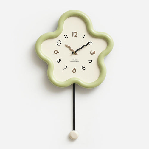 Elegant Silent Pendulum Wall Clock for Home Decor | Ridorn-Clocks-Ridorn