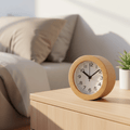 Elegant Silent Wooden Alarm Clock for Peaceful Mornings | Ridorn-Alarm Clocks-Ridorn